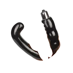 C-Shaped Remote Control Anal Stimulator Rigid Grip