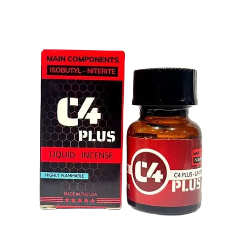 C4 Plus Red Popper 10ml Intense Stimulation Relax Anal Pain Relief