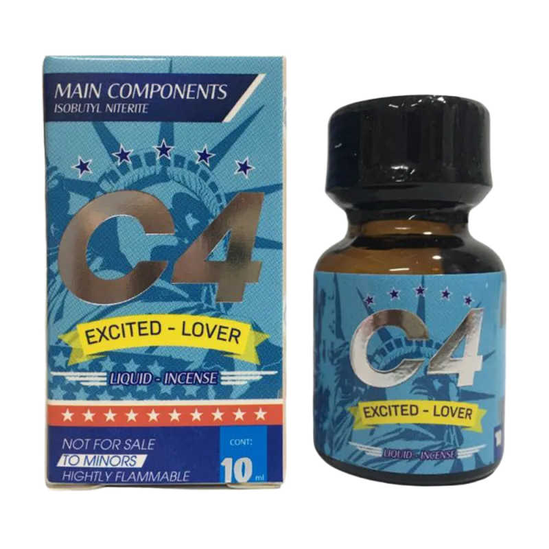 C4 Popper Blue 10ml Intense Arousal Formula