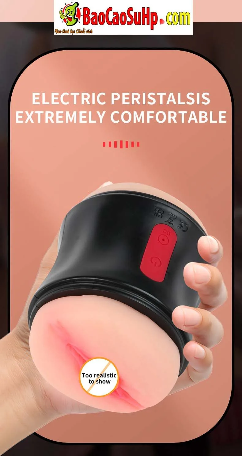 Fantasy Lover Langshen Double-Ended Vibrating Cup – 10 Modes Fun — photo 3