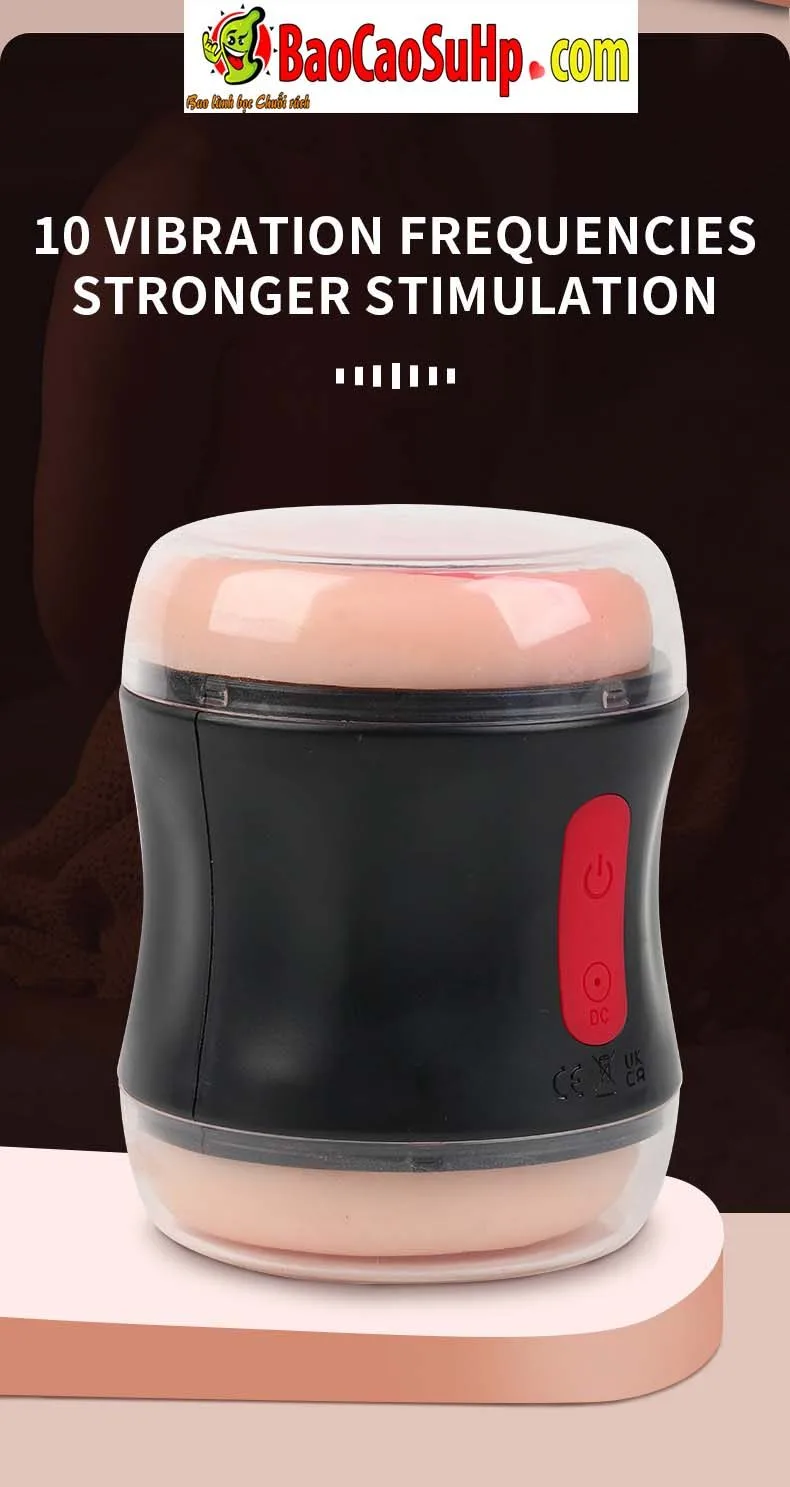Fantasy Lover Langshen Double-Ended Vibrating Cup – 10 Modes Fun — photo 5