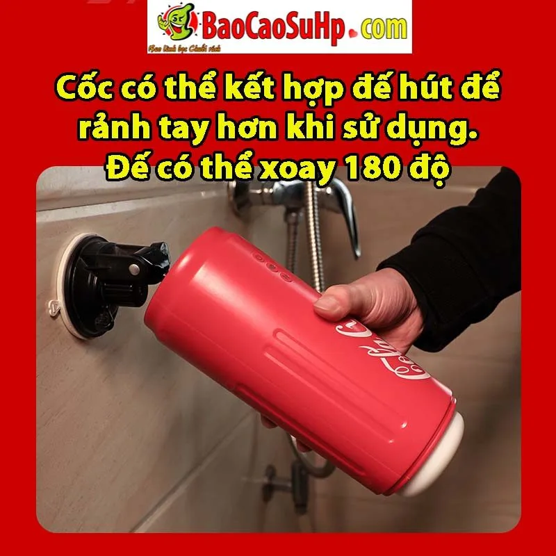 SOKOOT Coca Cola Cup Masturbator Heat Suction Soft — photo 3