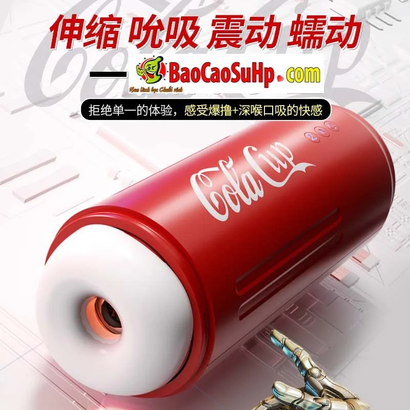 SOKOOT Coca Cola Cup Masturbator Heat Suction Soft — photo 4