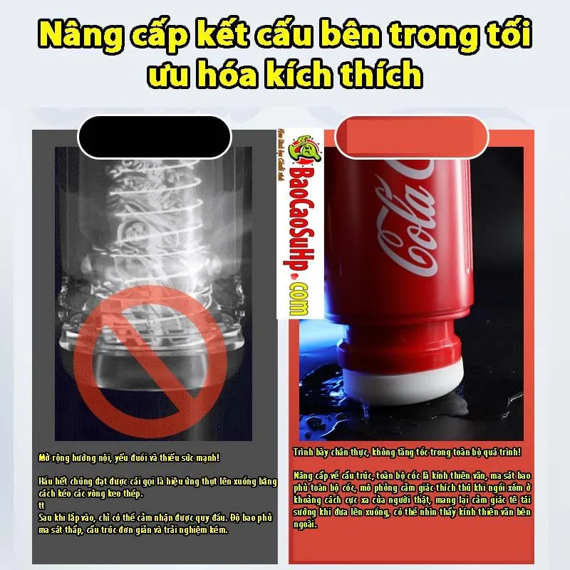 SOKOOT Coca Cola Cup Masturbator Heat Suction Soft — photo 5