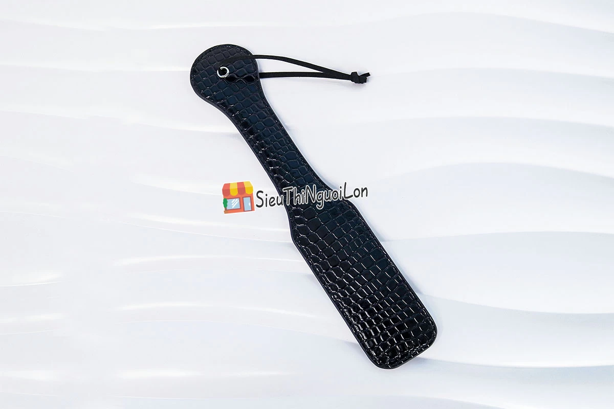 Leather Spanking Paddle BDSM Toy for Intense Pleasure — photo 3