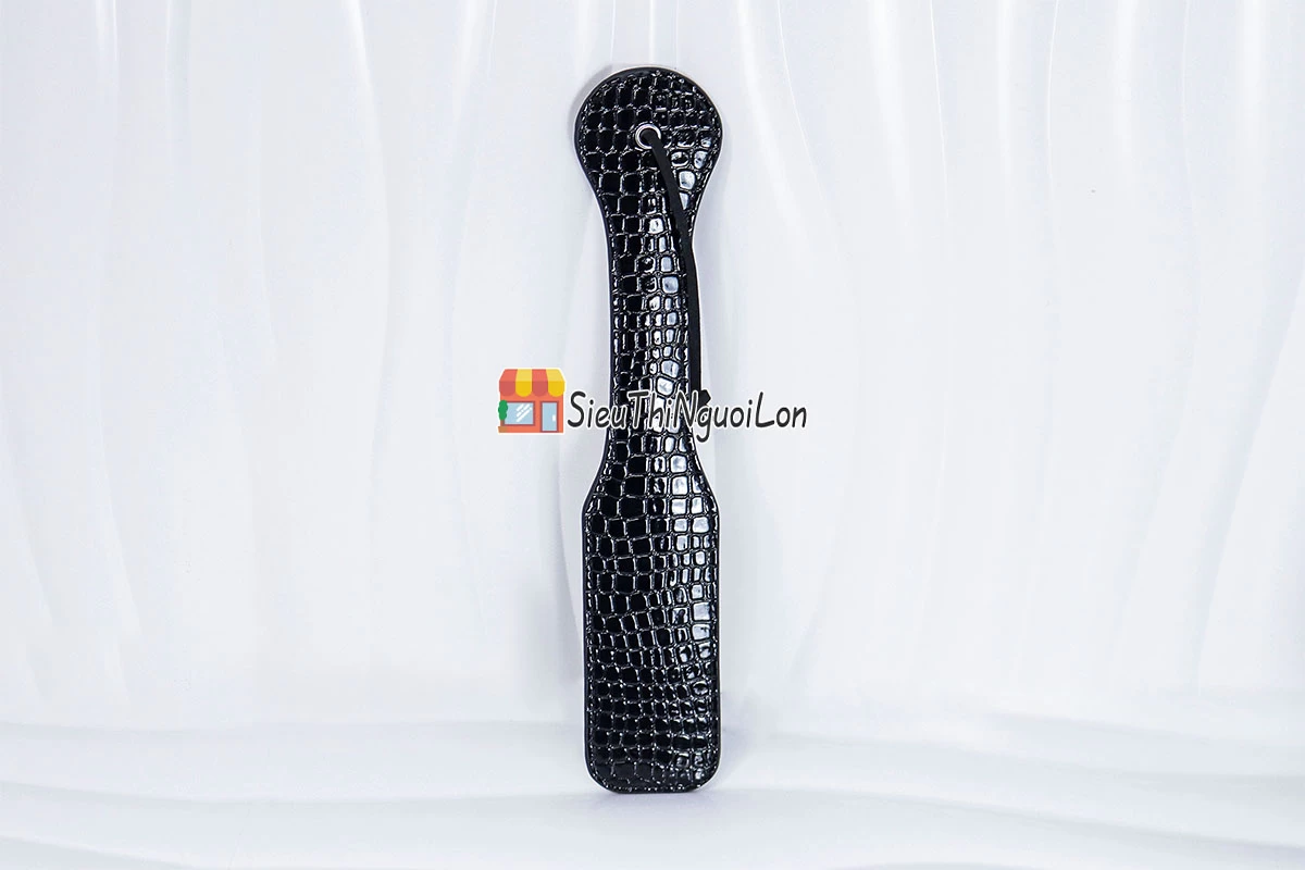 Leather Spanking Paddle BDSM Toy for Intense Pleasure — photo 4