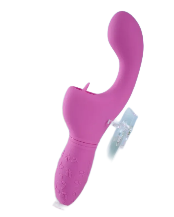 CalExotics Kiss Flicker G-Spot Tongue Licking Vibrator