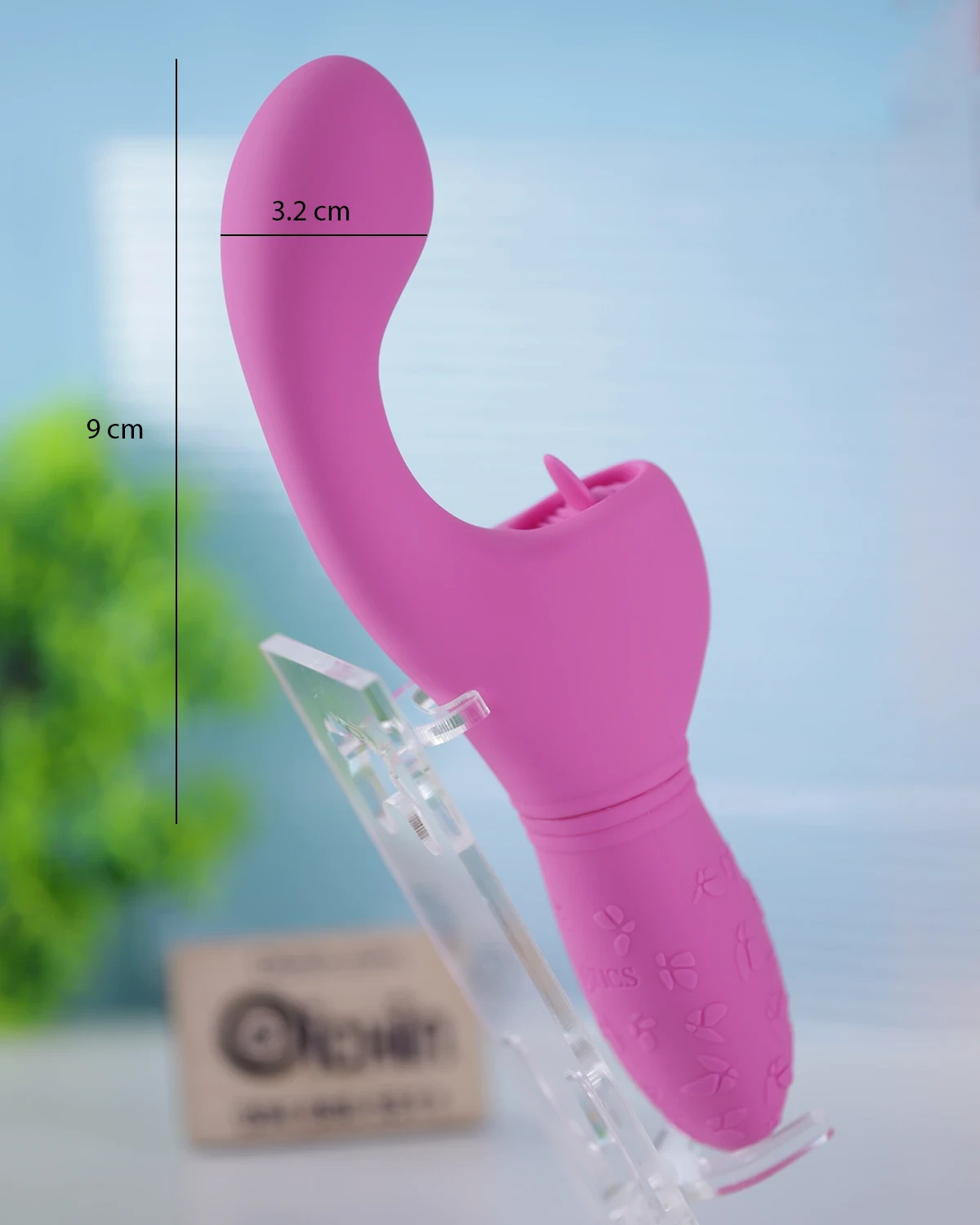 CalExotics Kiss Flicker G-Spot Tongue Licking Vibrator — photo 5