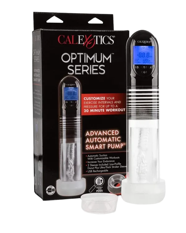 CalExotics Optimum Series Automatic Penis Pump with LED Display
