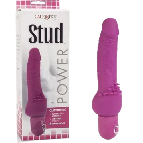 CalExotics Power Stud Cliterrific Silicone Vibrator
