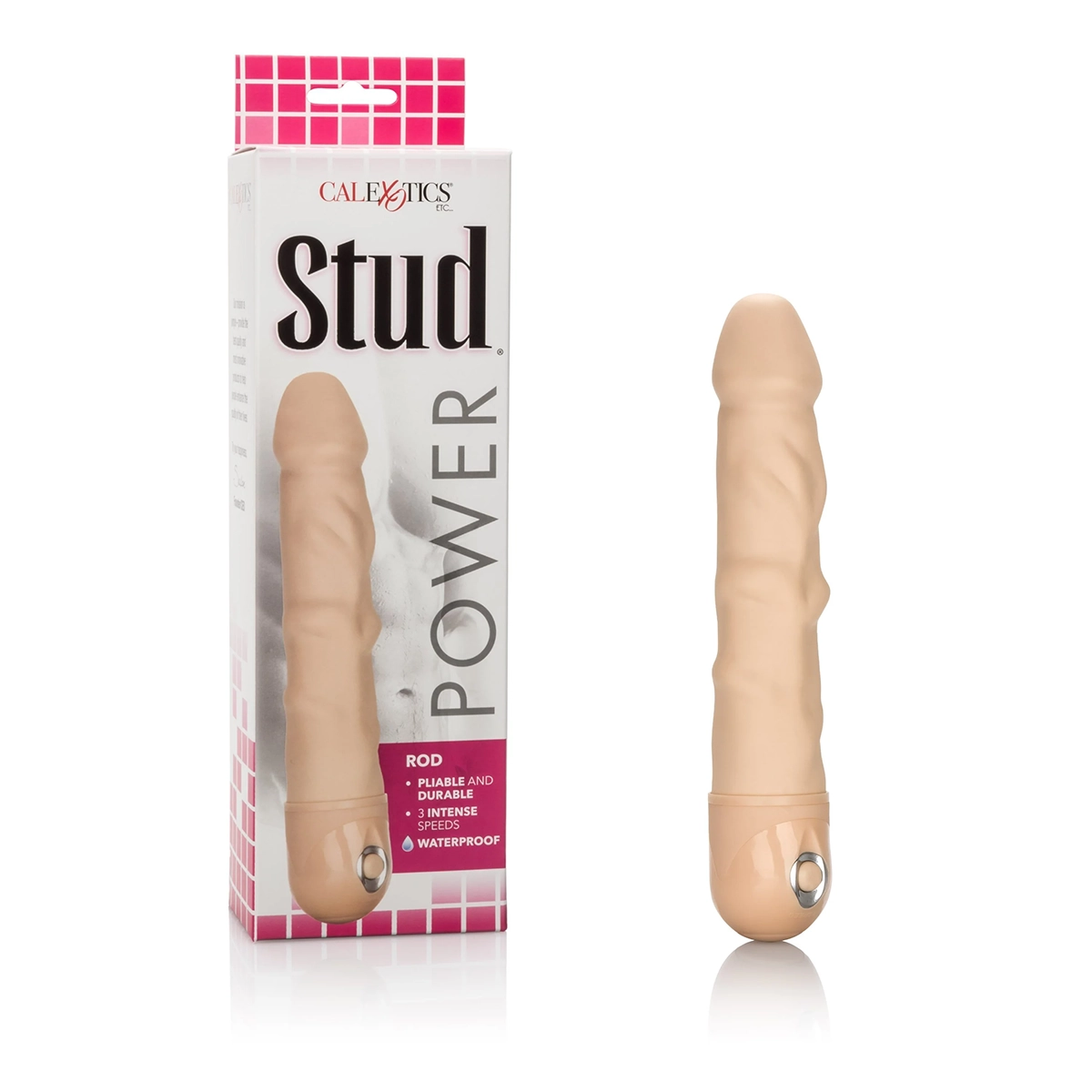 CalExotics Power Stud Rod 3-Speed Vibrating Dildo — photo 3