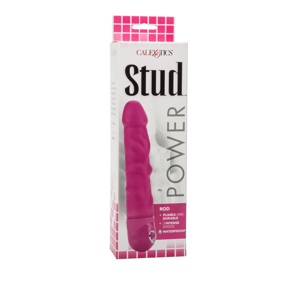 CalExotics Power Stud Rod 3-Speed Vibrating Dildo — photo 6