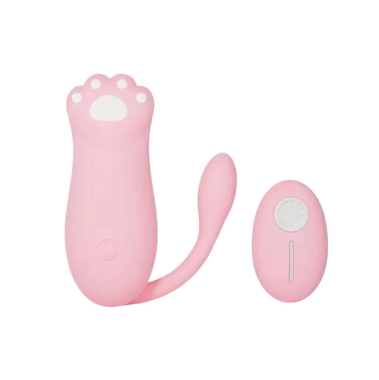 Cat Paw Wireless Remote Vibrating Egg 10 Modes Waterproof