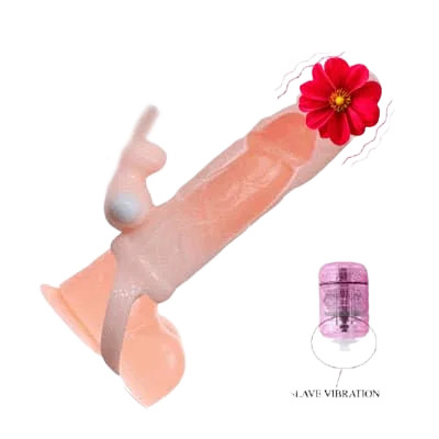 CauMon Silicone Strap-On Vibrator Double-End Pleasure