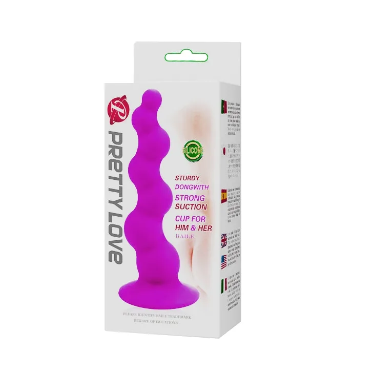 Silicone Anal G Spot Spiral Massage Wand Safe Adult Toy 15cm — photo 5