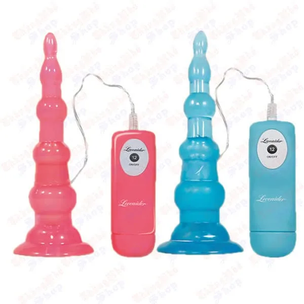 Loveaider Silicone Suction Wall Anal Bead Vibrator — photo 6