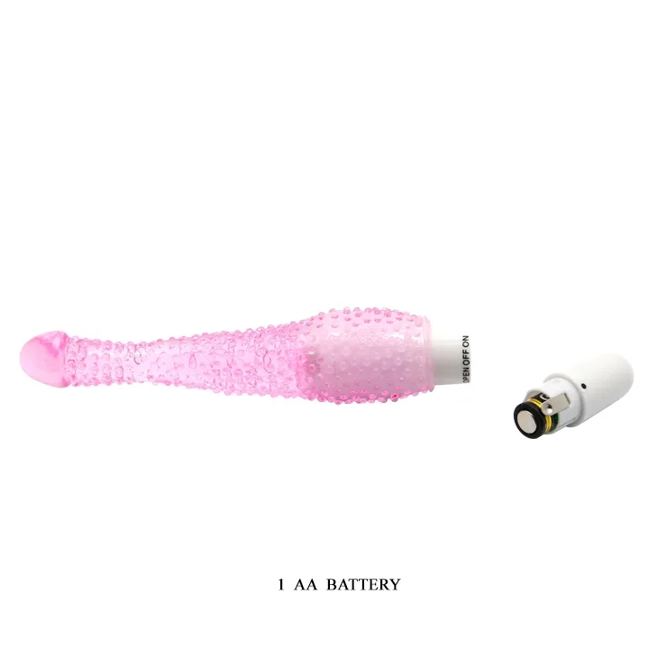 Vibratoe Mini Textured G-Spot Silicone Vibrator Pink — photo 3
