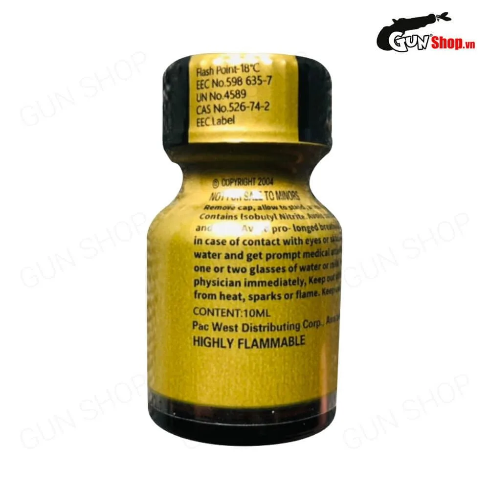 Popper PWD Jungle Juice Gold Label USA 10ml Boost Pleasure Inhaler — photo 5