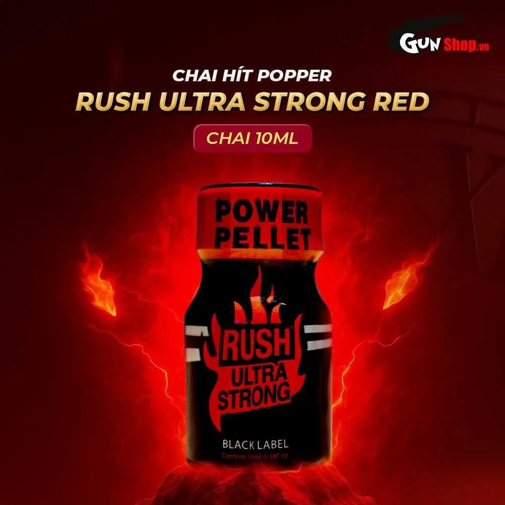 Popper PWD USA Rush Ultra Strong 10ml — photo 3