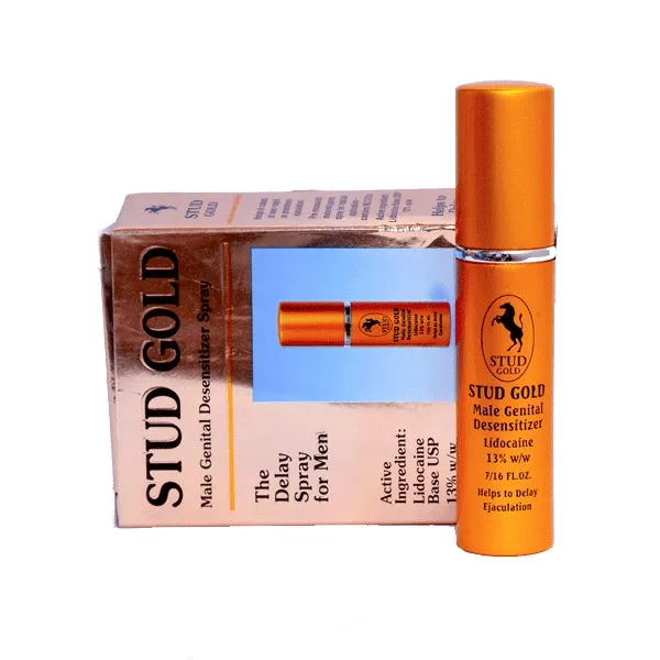 Stud Gold Delay Spray 12ml Numbing Prolong Performance — photo 2