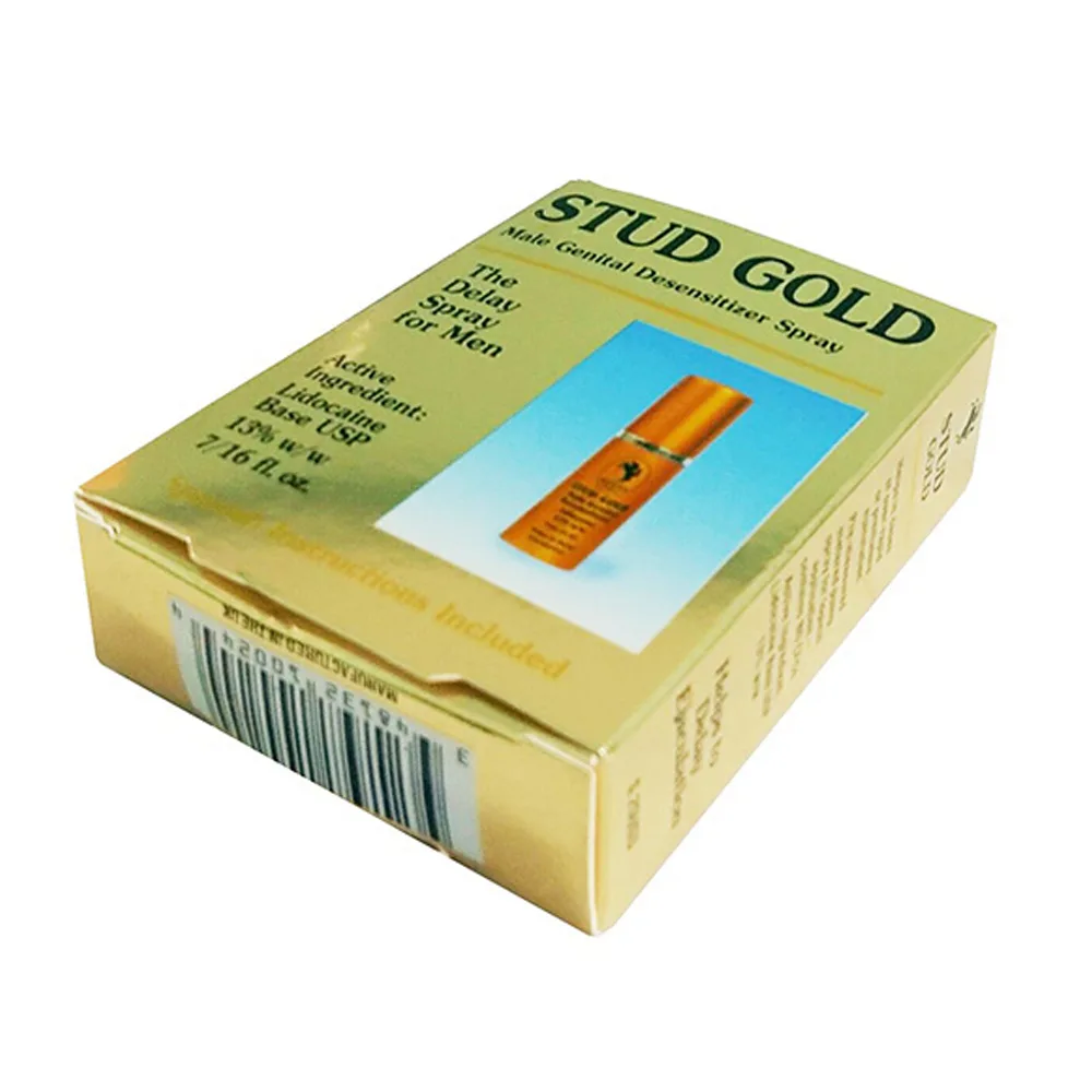 Stud Gold Delay Spray 12ml Numbing Prolong Performance — photo 4