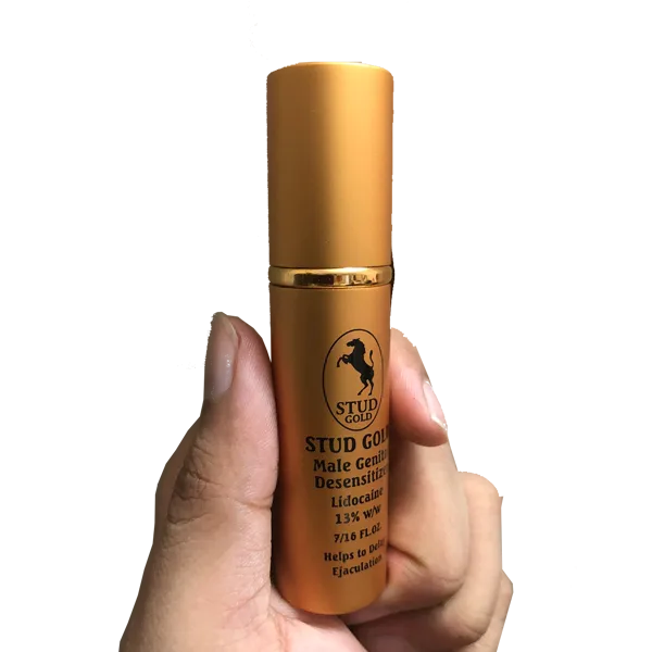 Stud Gold Delay Spray 12ml Numbing Prolong Performance — photo 5