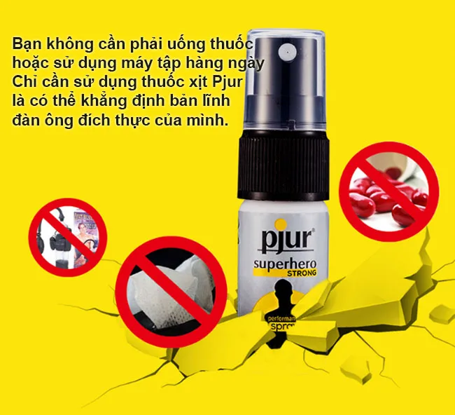 Pjur SuperHero Delay Spray 10ml Strong Lasting Effect — photo 5
