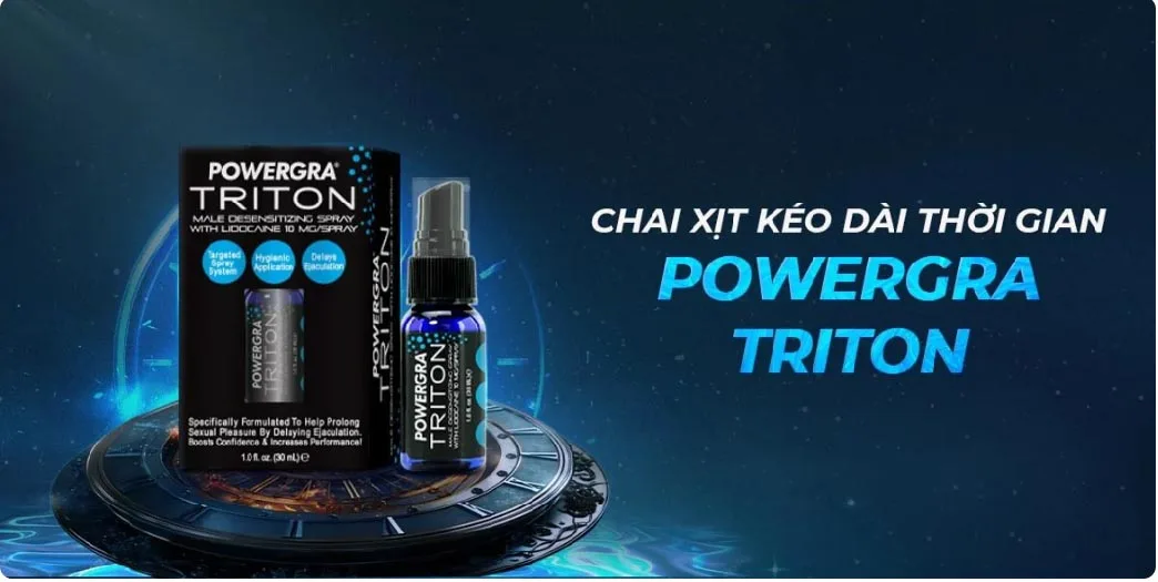Powergra Triton Delay Spray Long Lasting Pleasure 30ml — photo 6