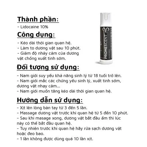 Promescent Aloe Vera Delay Spray for Men — photo 4