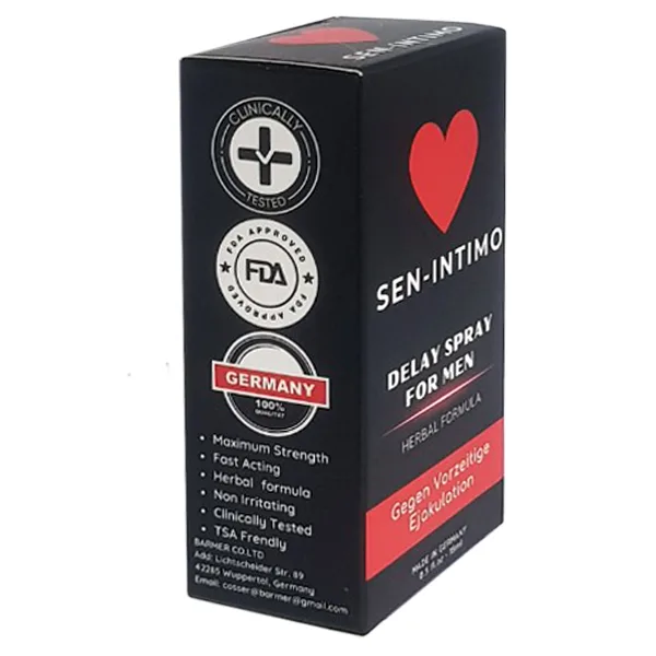 Sen-Intimo Delay Spray 15ml Prolong Male Performance — photo 2