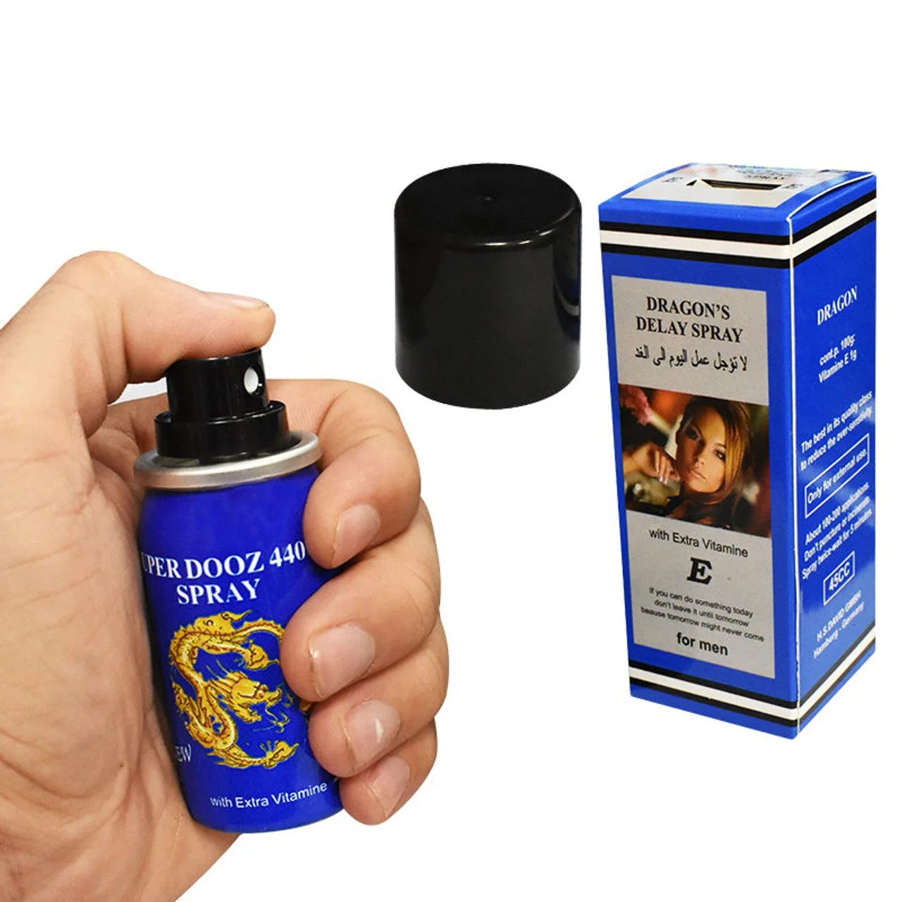 Super Dooz 44000 Green Dragon Delay Spray Prolong Sex 45ml — photo 2