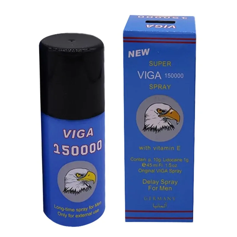 Viga 150000 Delay Spray Mint Freshness Long Lasting 45ml — photo 2