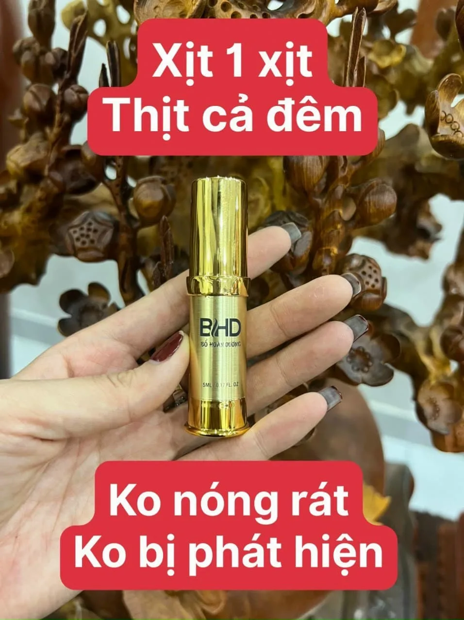 Herbal Male Booster Spray 5ml Vietnamese Natural Libido Enhancer — photo 2