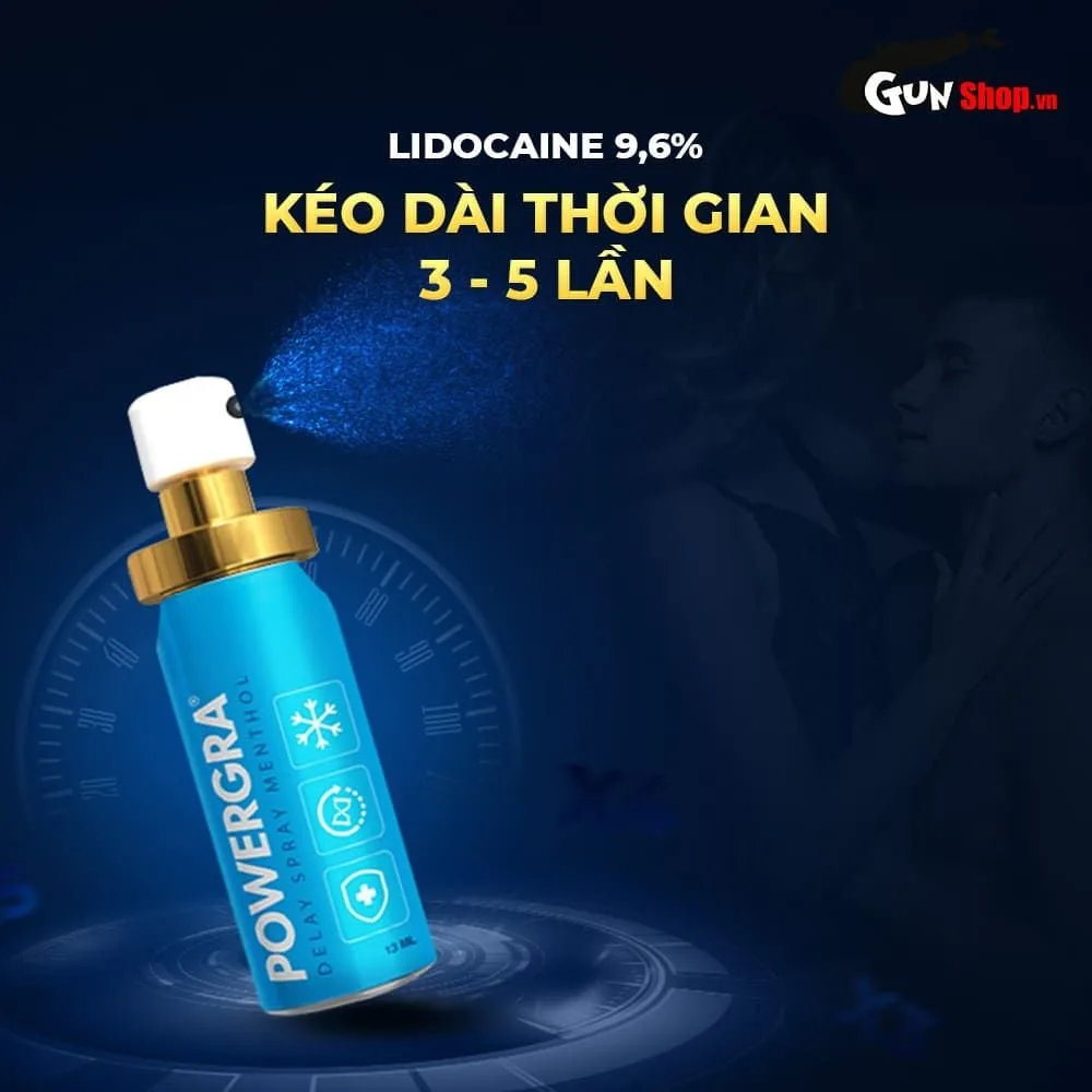 Powergra Menthol Delay Spray 13ml Male Sexual Confidence Booster — photo 5