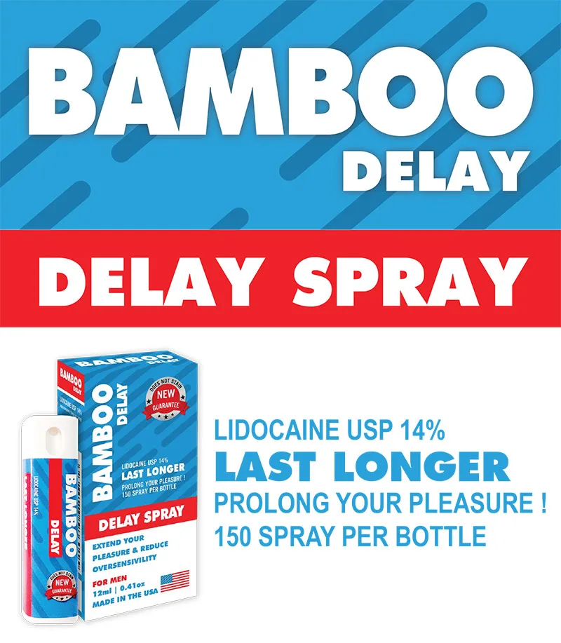 USA Bamboo Delay Spray 12ml Prolong Sexual Performance — photo 2