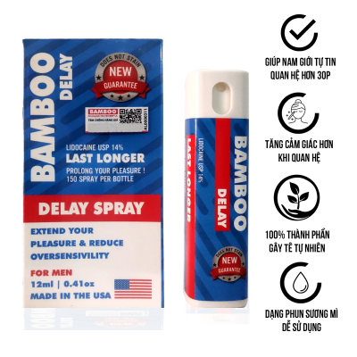 USA Bamboo Delay Spray 12ml Prolong Sexual Performance — photo 3