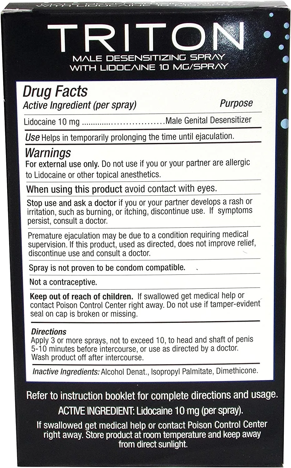 Shibari Triton USA Delay Spray 30ml Lasting Performance — photo 4