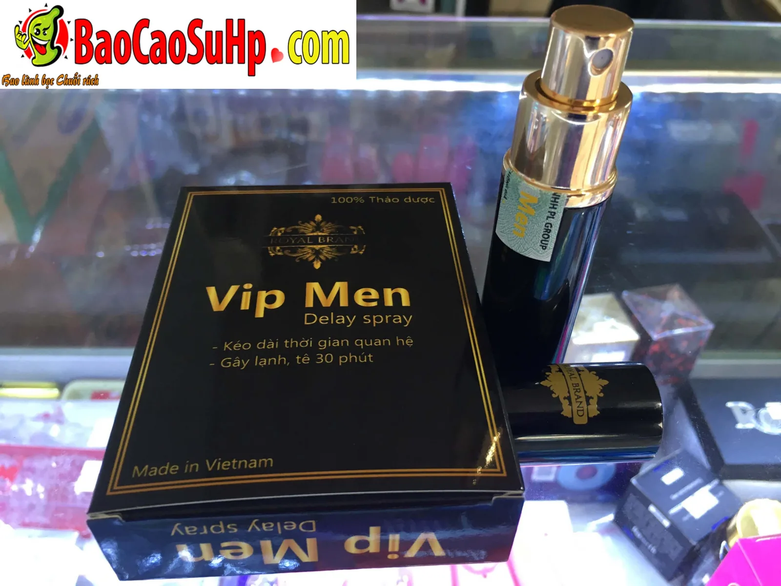 Vipmen Natural Sinsu Delay Spray Herbal Long-Lasting Performance — photo 2