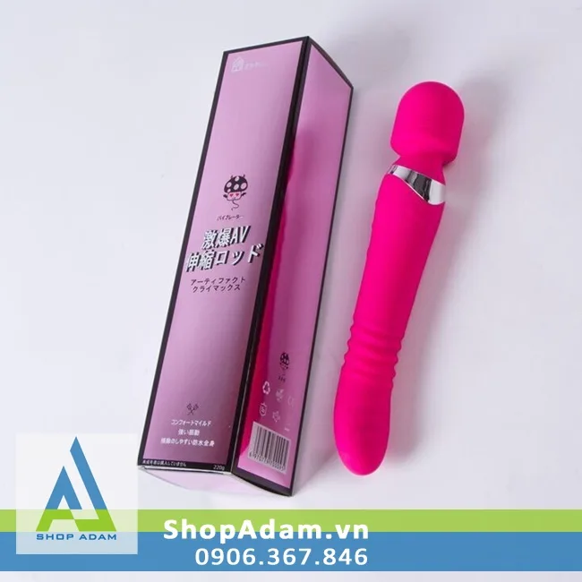 Jundaoai Double-ended Thrusting Silicone Vibrator for Women — photo 2