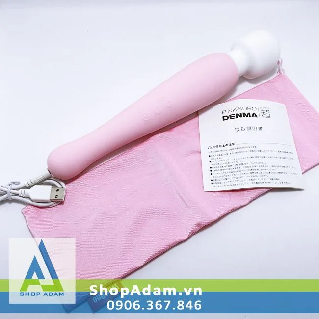 Pink Denma Super 6 Mode High Power Japanese Silicone Vibrator — photo 3