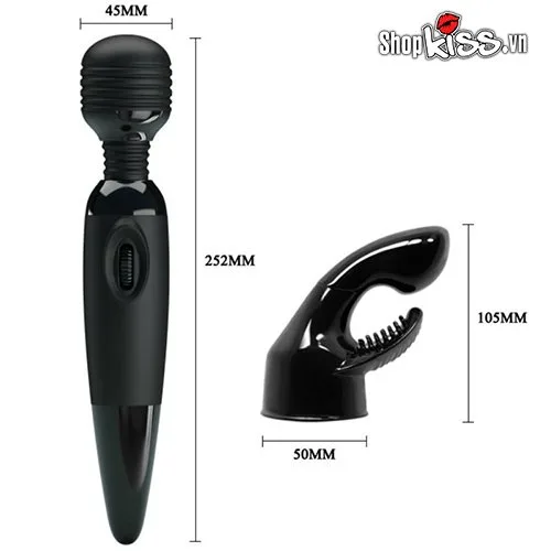 Sensual Massager Premium Silicone Wand Vibrator — photo 6