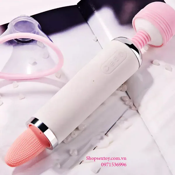 CR 15 Multi-Function Warming Licking Vibe USB Rechargeable — photo 3