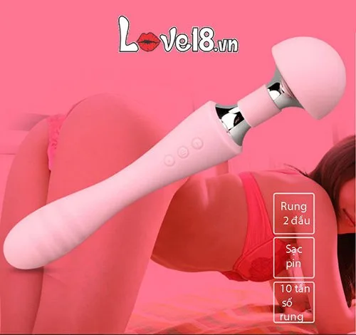 Magic Double-Ended Vibrator Full Body Massage Couple Toy — photo 5