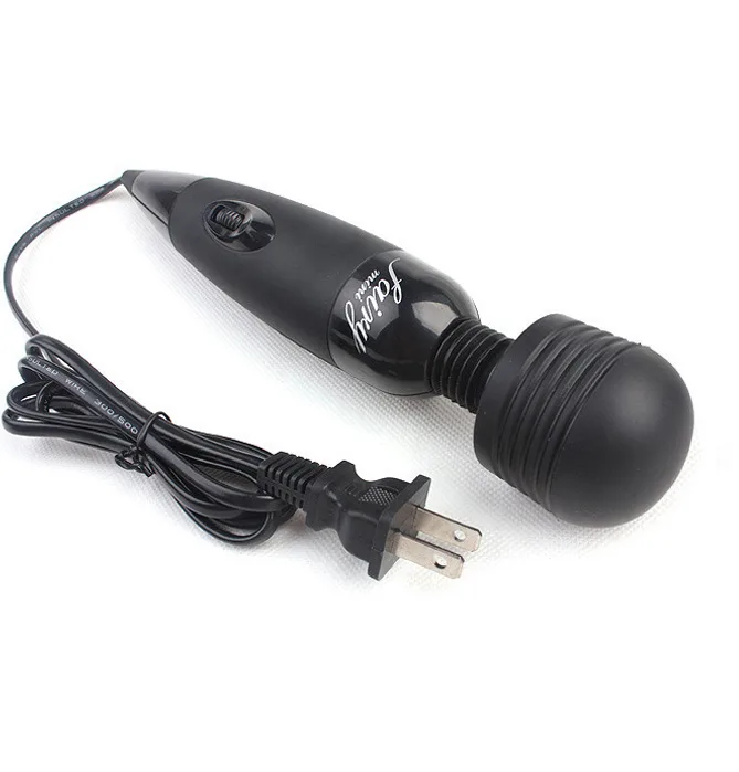 Fairy Black Powerful Massage Wand Vibrator Compact — photo 4