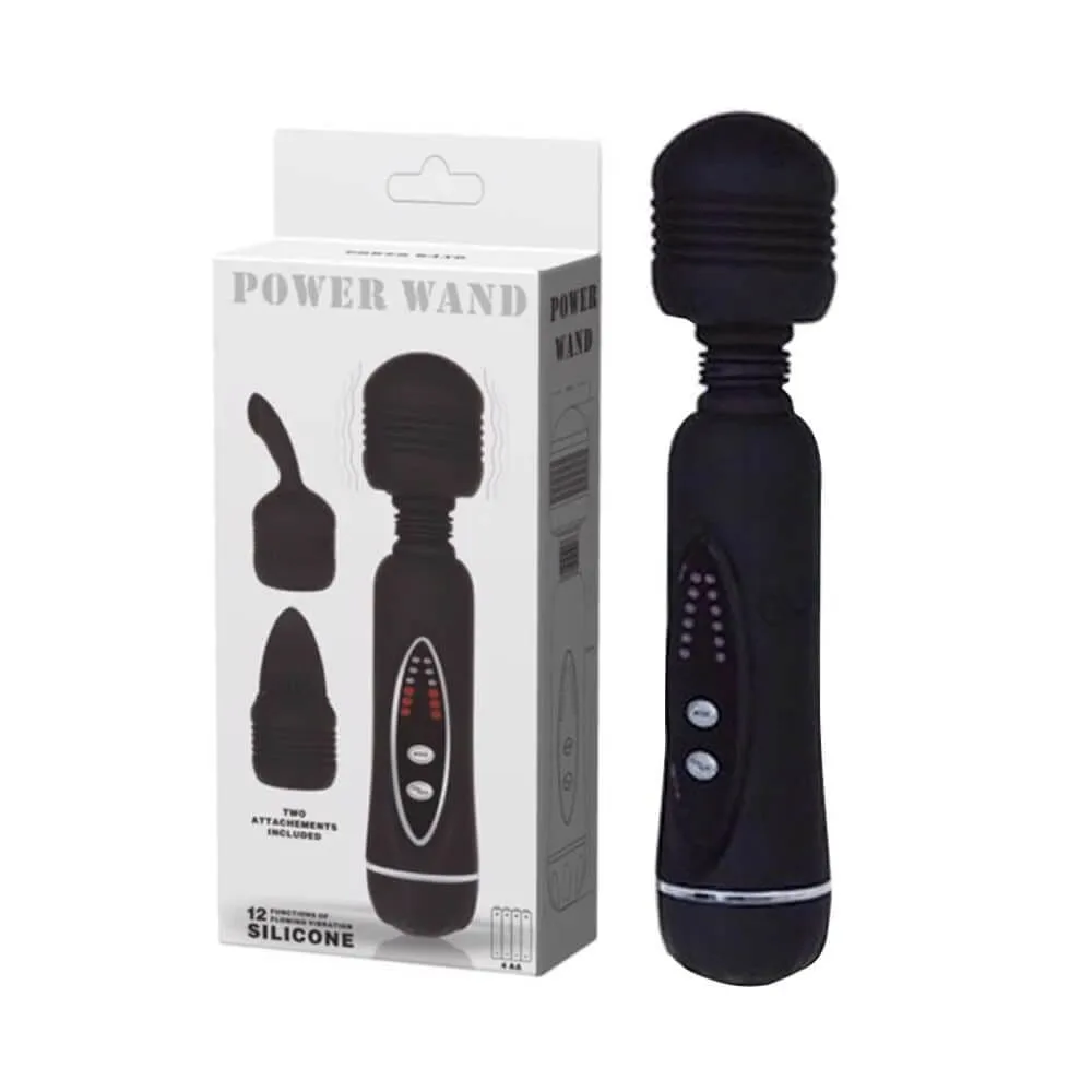 Power Wand 12 Mode Vibrating Intimate Massage Device — photo 3