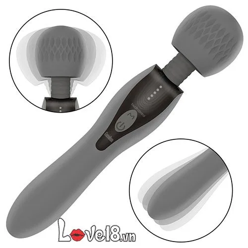 Gusdun Gentlemen Double-Ended AV Stick Dual Powerful Vibrator — photo 3