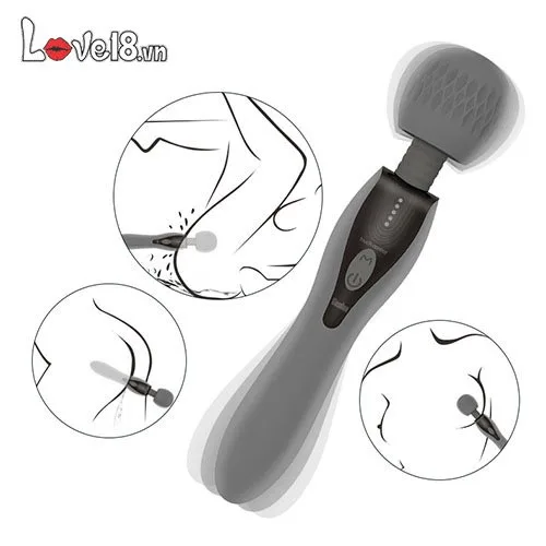 Gusdun Gentlemen Double-Ended AV Stick Dual Powerful Vibrator — photo 4