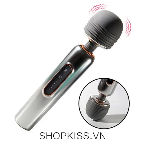 Wand Massager Silicone 5-Speed Orgasm Stimulator — photo 2