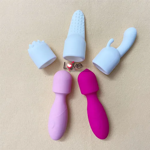 AV03A Mini Triple Head Female G-Spot Silicone Vibrator — photo 2