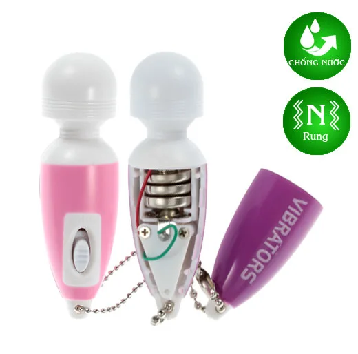 Mini Massage Vibrating Keychain Discreet Portable Adult Toy — photo 5